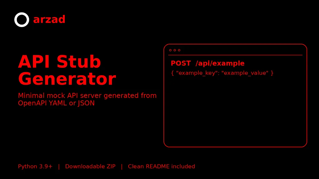 arzad_api_stub_generator_minimal_bw_banner.webp