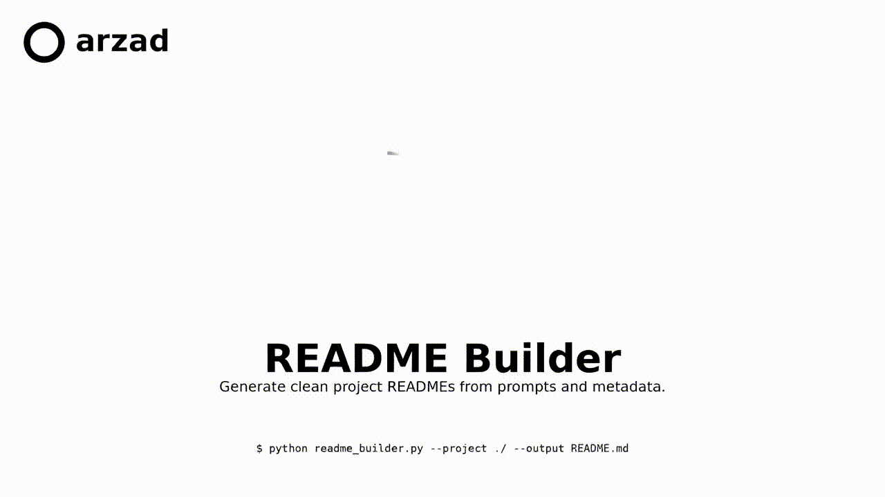 README Builder